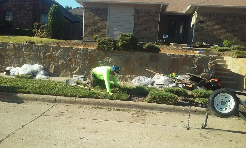 Professional landscaping services with custom design in Dallas, TX by Paul's Landscape Service