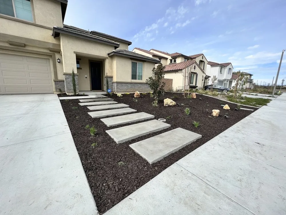 Custom outdoor landscaping for beautiful yards in Menifee, CA by Paul's Landscape Services