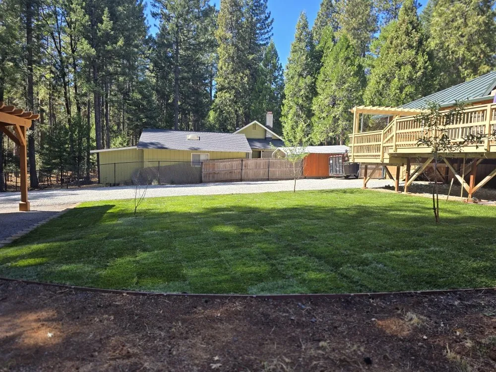 Professional residential landscaping in Redding, CA by Paul's Landscapes