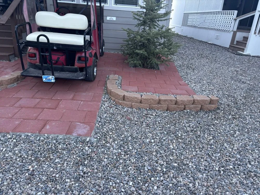 Professional yard maintenance with custom design in Flagstaff, AZ by Pauls Landscaping And Masonry