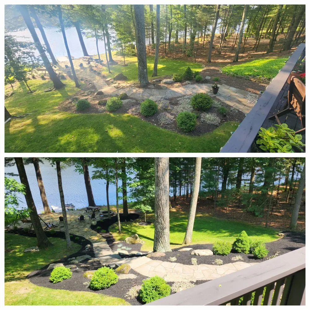 Professional outdoor landscaping in Milford, PA - Pauls LawnCare & Excavation