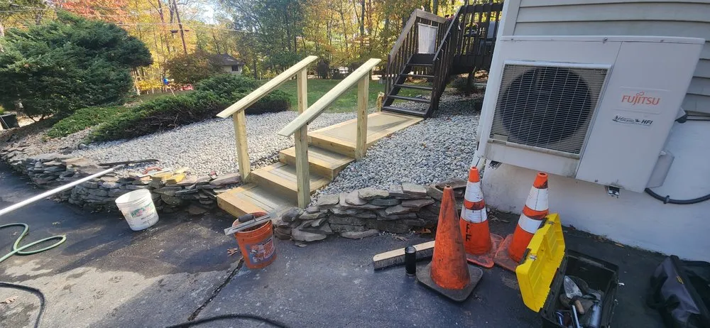 Affordable outdoor landscaping experts serving Milford, PA - Pauls LawnCare & Excavation