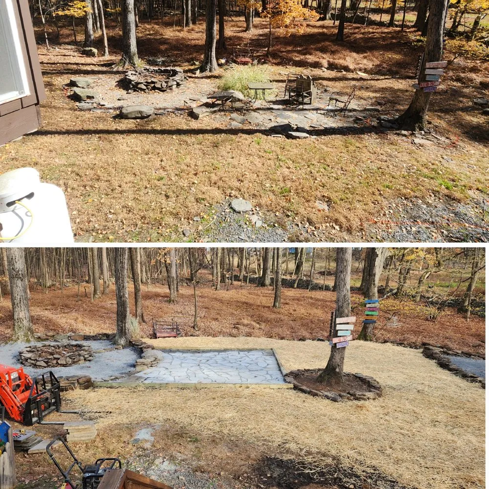 Professional yard maintenance in Milford, PA - Pauls LawnCare & Excavation