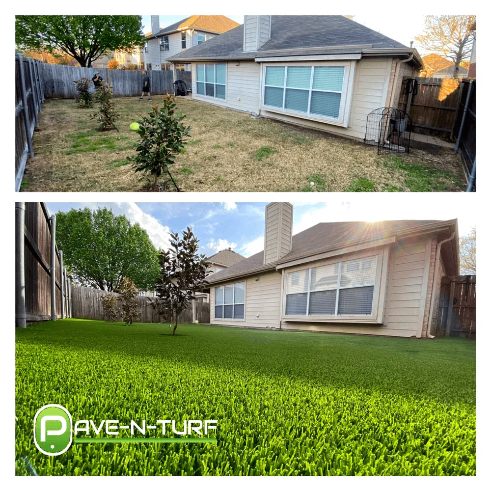Affordable yard cleanup service for year-round maintenance across Frisco, TX - Pave-N-Turf