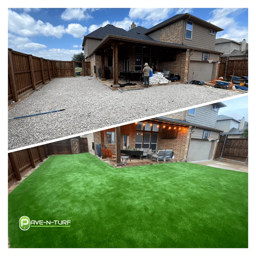 Trusted residential landscaping for homes across Frisco, TX - Pave-N-Turf