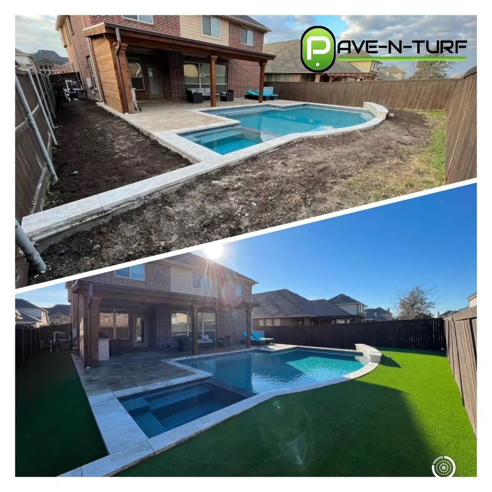 Reliable landscape installation in Frisco, TX - Pave-N-Turf