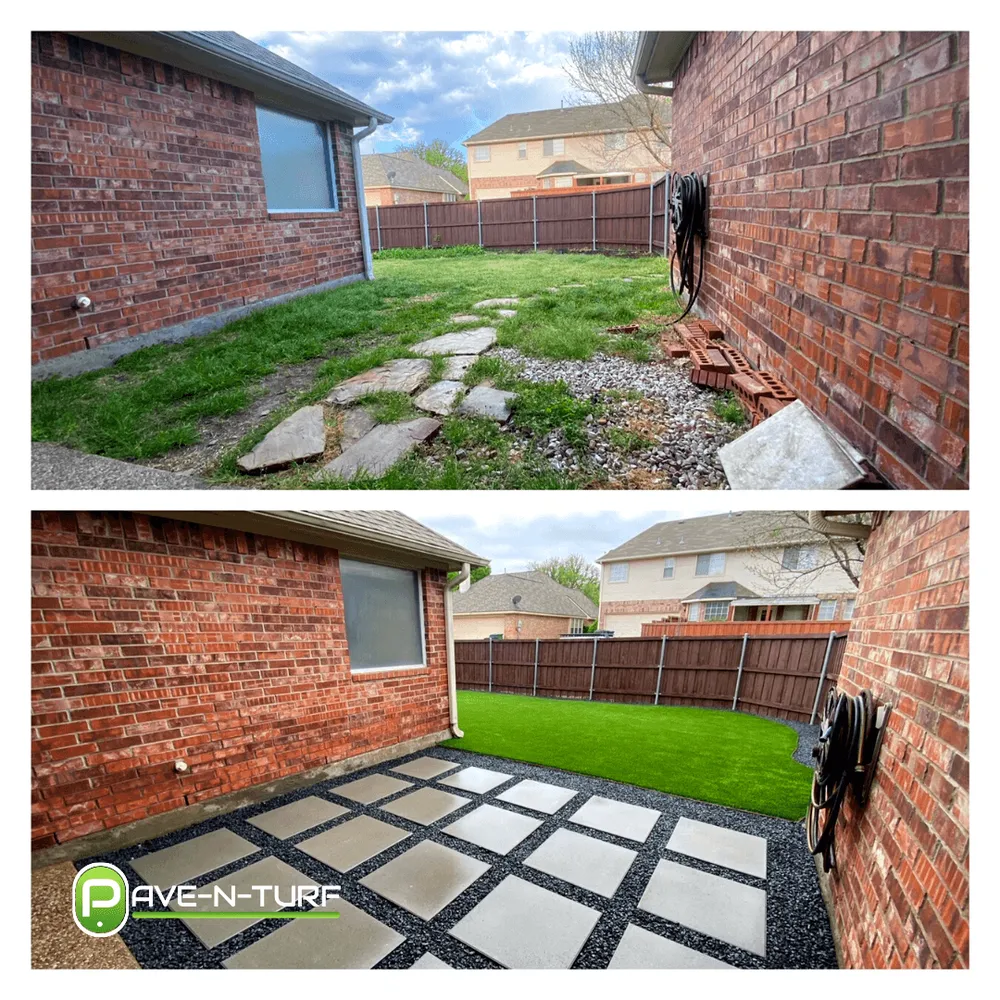 Local lawn mowing service for homes in Frisco, TX by Pave-N-Turf