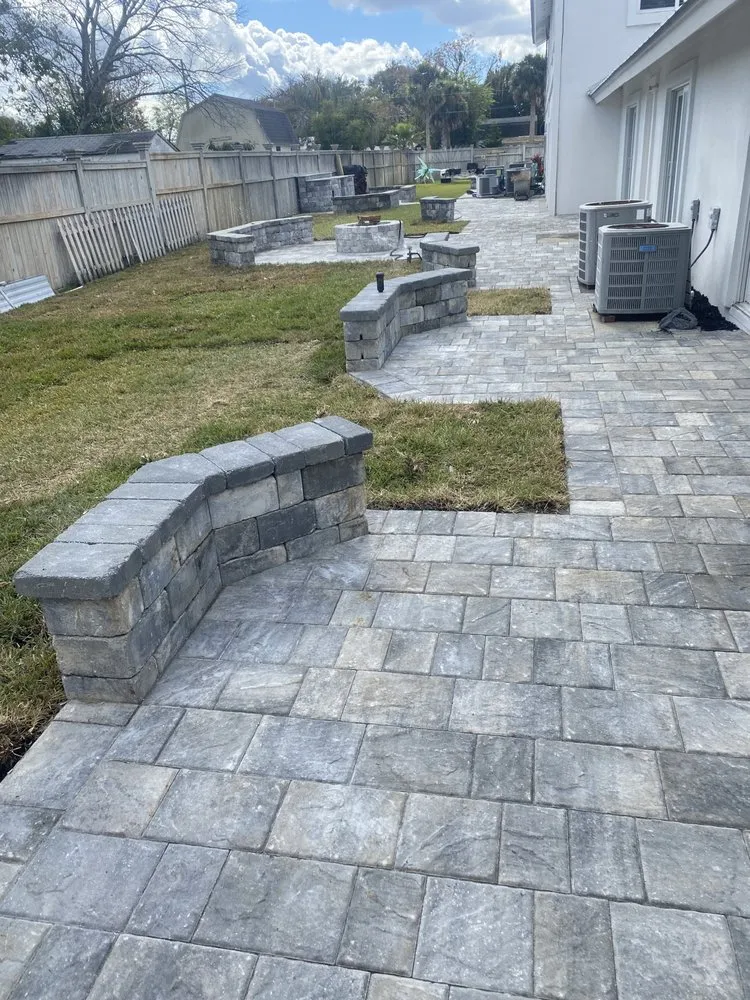 Professional yard maintenance for year-round maintenance across Orange Park, FL - Paver Kings