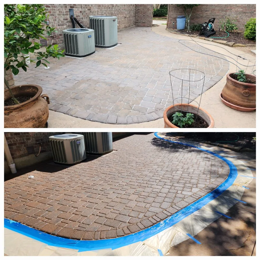 Affordable landscaping services with custom design across Montgomery, TX - Paver Makeover
