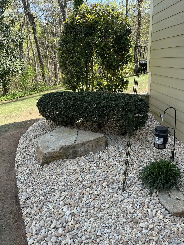 Professional garden landscaping for outdoor upgrades in Johns Creek, GA by Paver Master Landscape & Construction