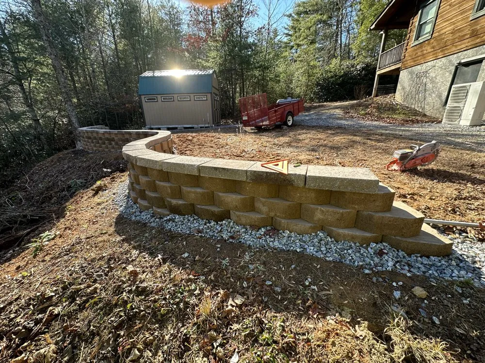 Custom residential landscaping in Rock Hill, SC by Paveressonce