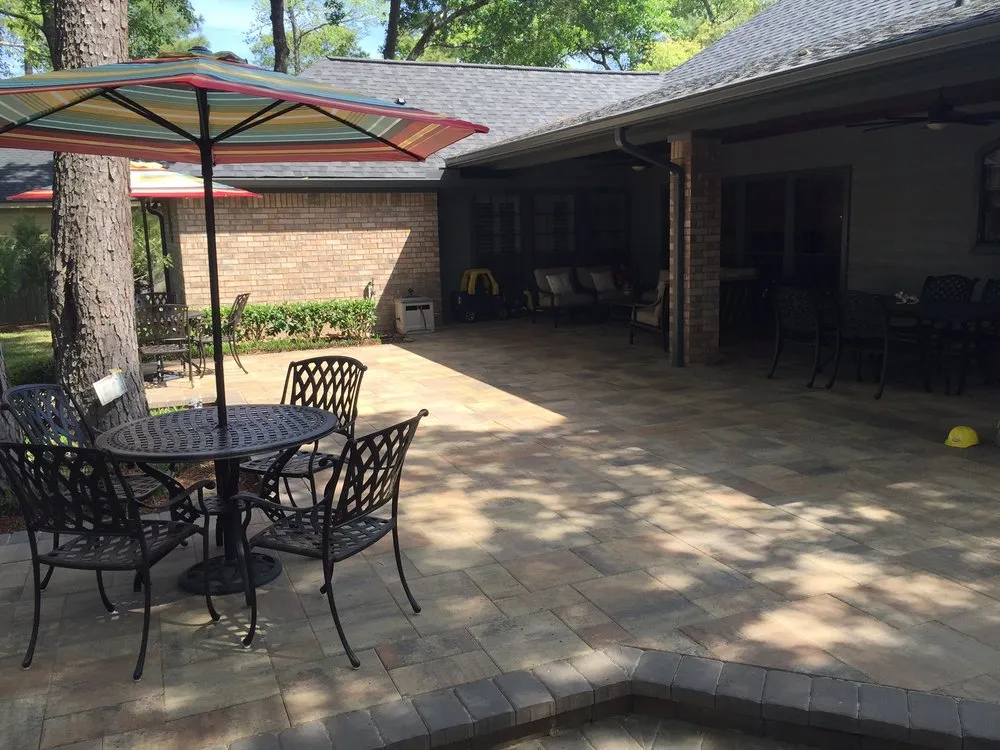 Expert yard maintenance in Houston, TX by Paverock