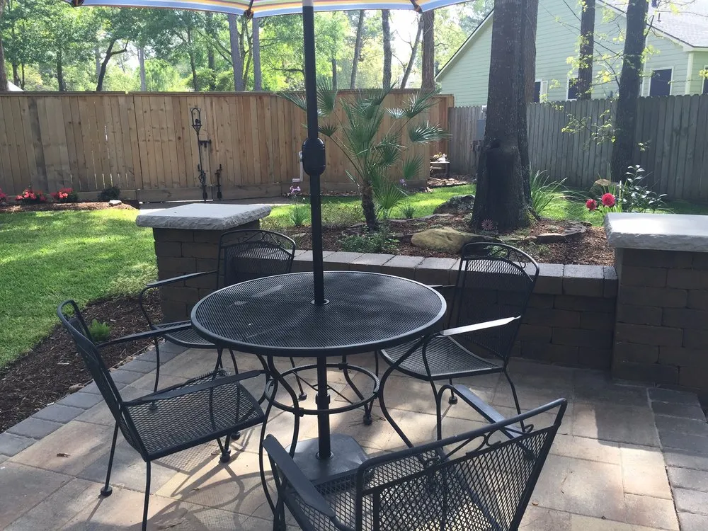 Professional landscape installation for homes in Houston, TX by Paverock