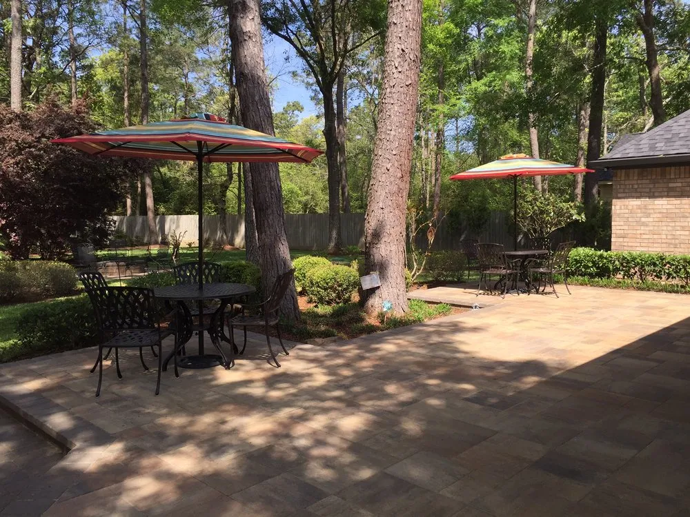 Professional landscape design in Houston, TX by Paverock