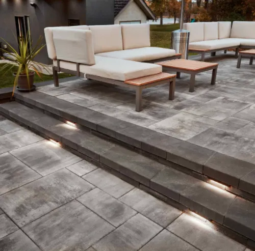 Custom landscape installation in Seattle, WA by Pavers and Concrete Construction