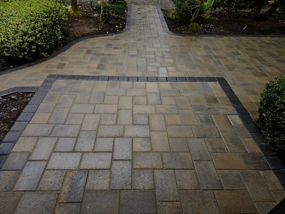 Professional landscape installation in St. Helens, OR by Pavers Arts