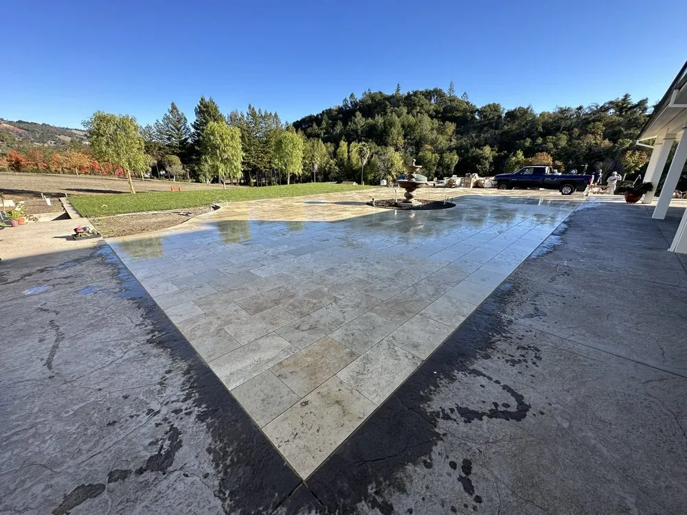 Custom outdoor landscaping in Richmond, CA by Pavers By The Bay