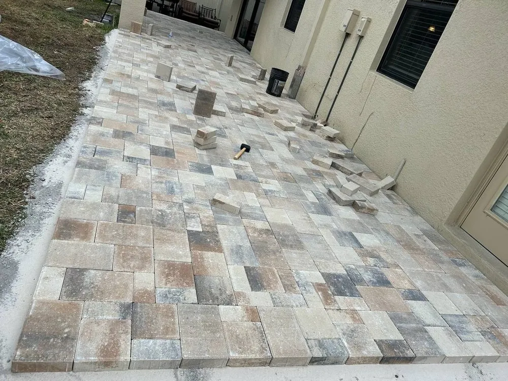 Custom residential landscaping for outdoor upgrades in Tampa, FL by Pavers Style Design