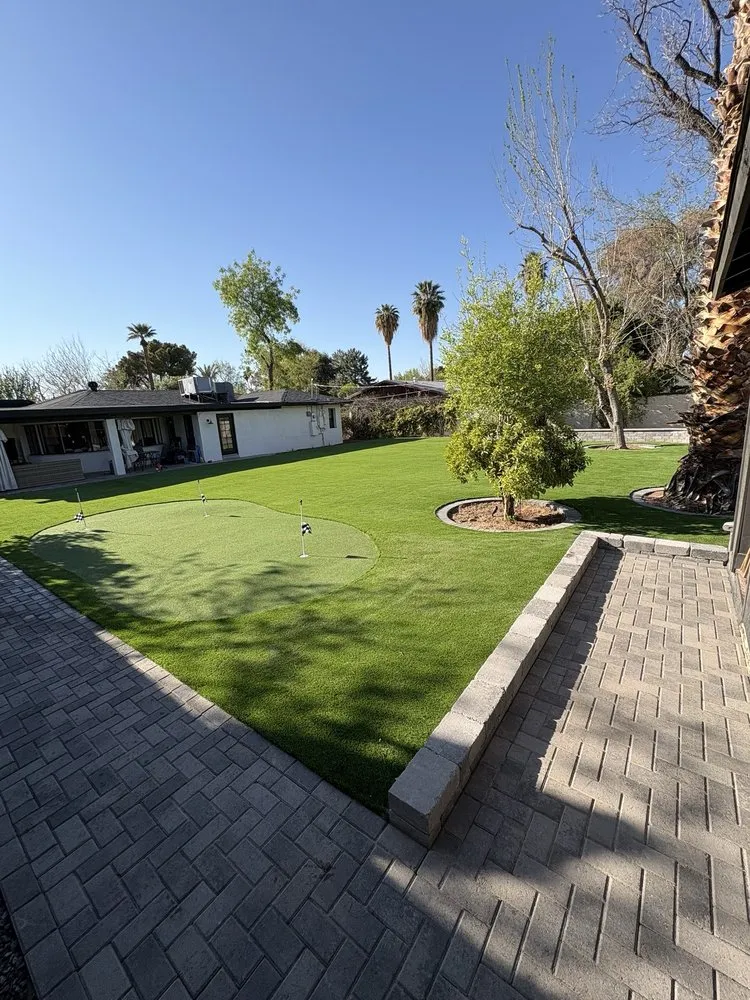 Professional residential landscaping for outdoor upgrades in Mesa, AZ by Paving The Future