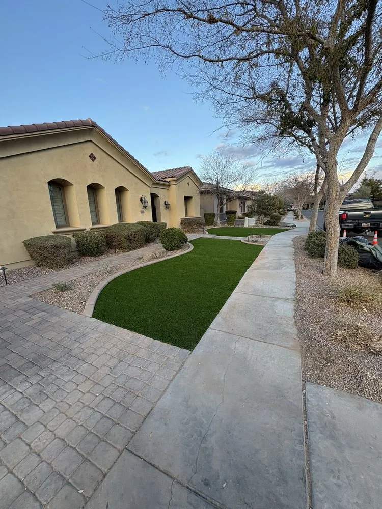 Local landscape design with custom design in Mesa, AZ by Paving The Future
