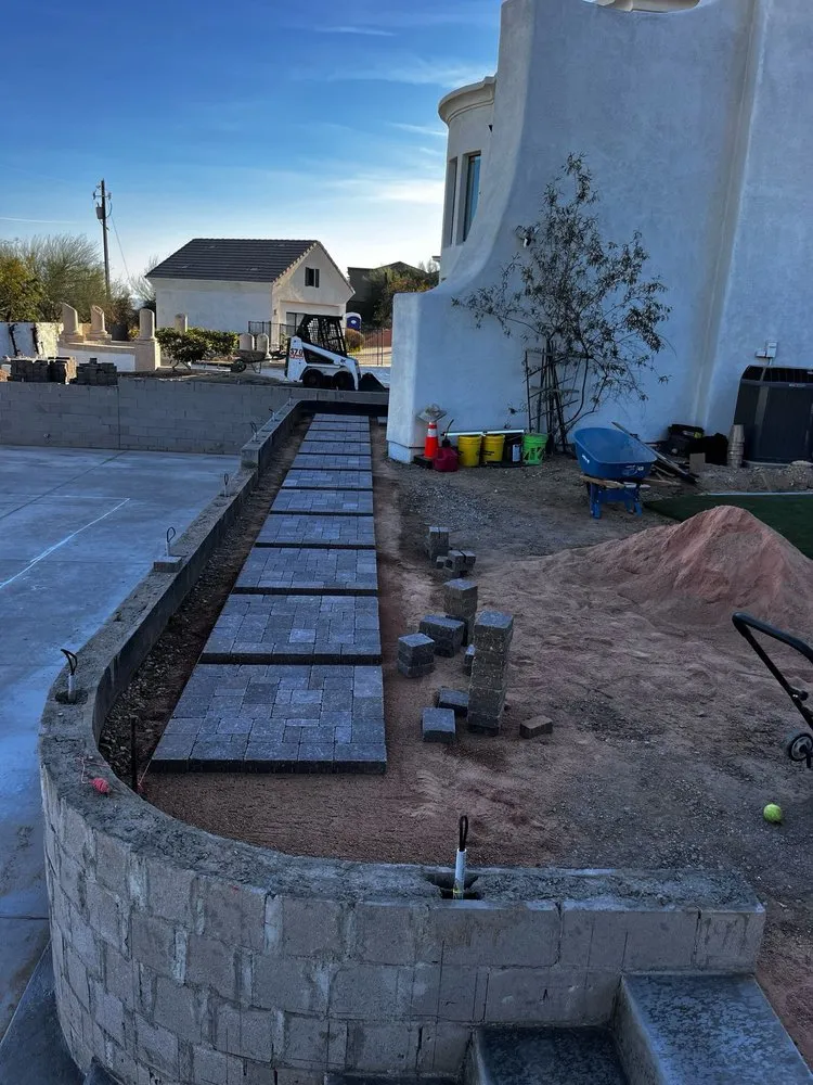 Expert landscaping services for beautiful yards in Mesa, AZ by Paving The Future