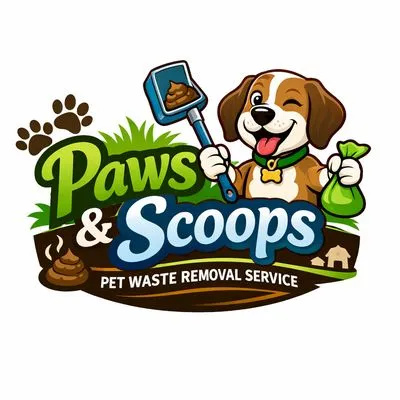 Paw's & Scoops Logo