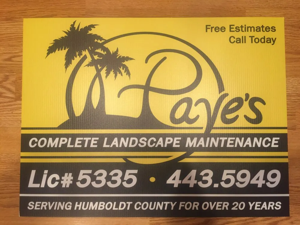 Local lawn care service for residential properties in Eureka, CA by Paye's Gardening