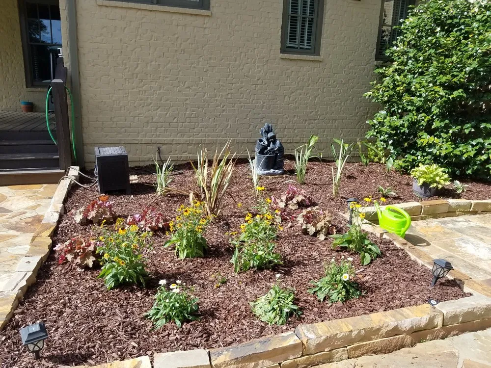 Professional yard cleanup service for homes in Powder Springs, GA by Payson Garden Consulting