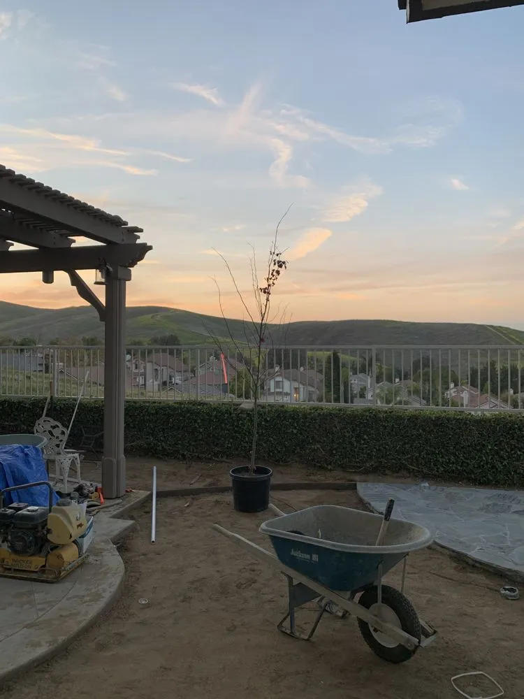 Custom lawn mowing service in Riverside, CA by Paz Landscape and Concrete