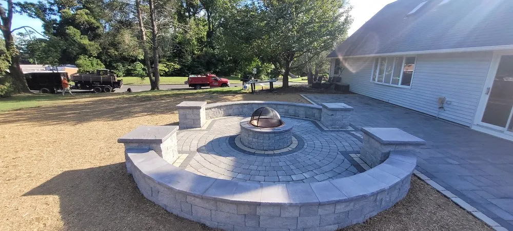 Affordable outdoor landscaping in Langhorne, PA by Paz Landscaping & Service