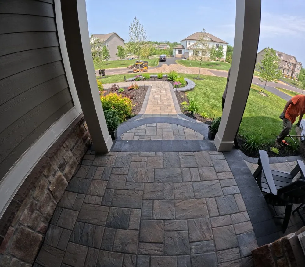 Expert landscape installation for residential properties in Langhorne, PA by Paz Landscaping & Service