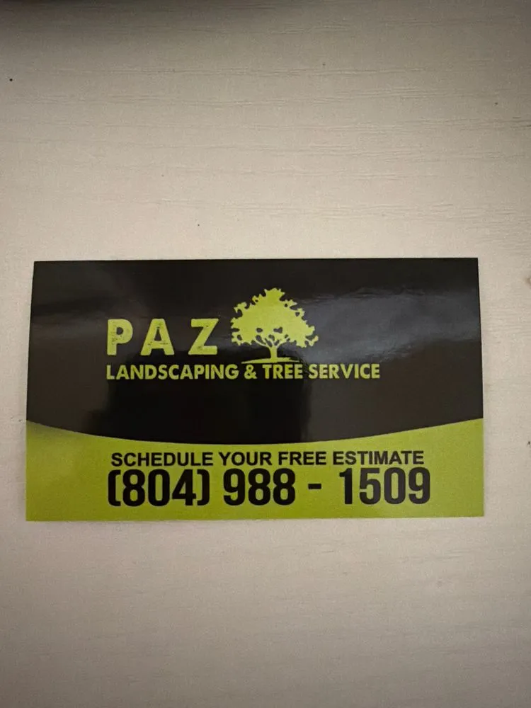 Professional yard maintenance in Richmond, VA - Paz Landscaping And Tree Service