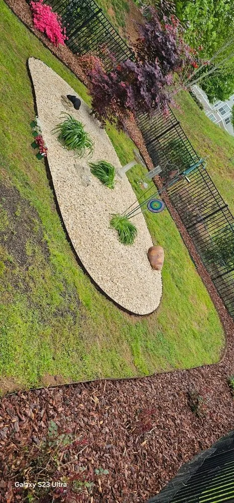 Professional yard cleanup service with custom design across Clemmons, NC - Pazcual Lugo