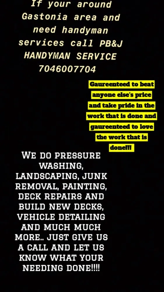 Expert landscape installation for outdoor upgrades in Gastonia, NC by Pb & J's Handyman Service