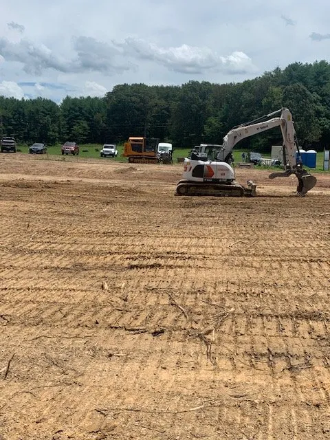 Local lawn mowing service with custom design in Winchester, VA by P&B Hauling