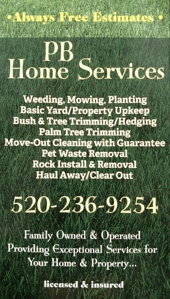 Expert lawn care service for residential properties across Sierra Vista, AZ - PB Home Services