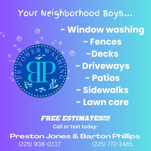 Professional garden landscaping experts serving Baton Rouge, LA - PB Power Washing