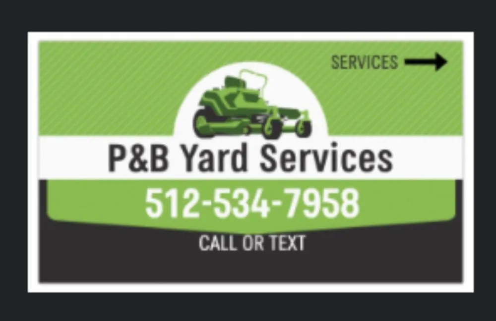 Expert residential landscaping in Burnet, TX by P&B Yard Services