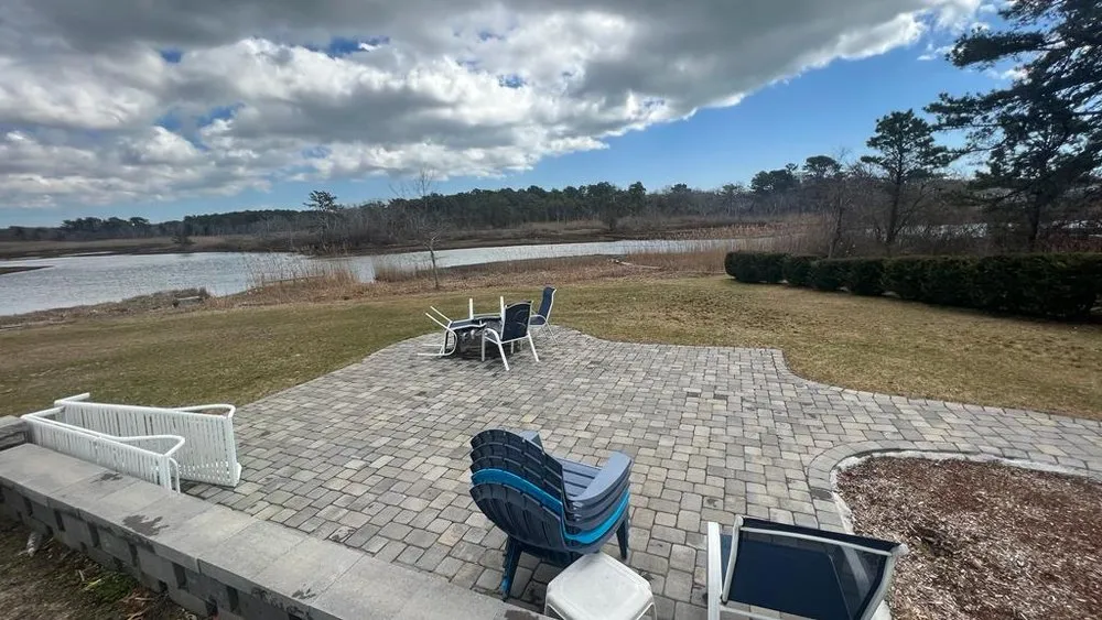 Custom outdoor landscaping in Barnstable, MA by PBA Masonry & Landscaping