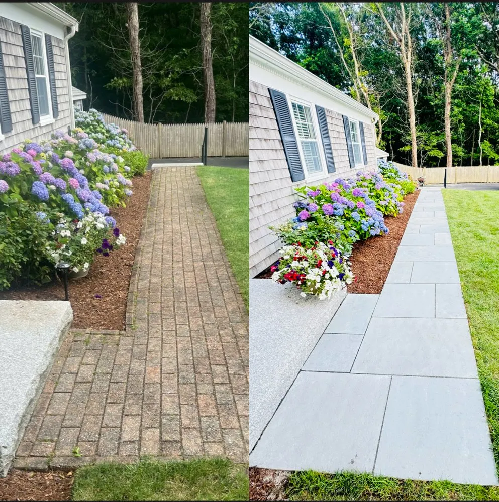 Custom yard maintenance experts serving Barnstable, MA - PBA Masonry & Landscaping
