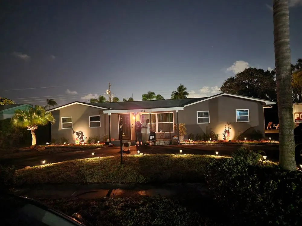 Expert garden landscaping in Lauderhill, FL by PBS Building Services