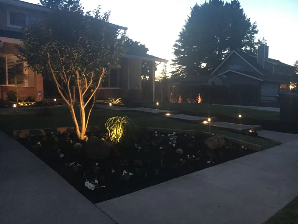Custom landscape installation in Danville, CA by PCE Studio