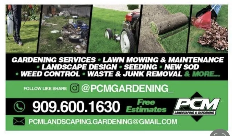 Professional lawn care service for year-round maintenance across Rialto, CA - Pcm Landscaping & Gardening Services