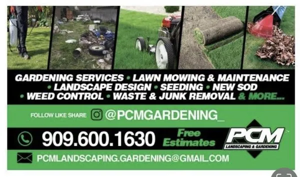 Pcm Landscaping & Gardening Services Logo