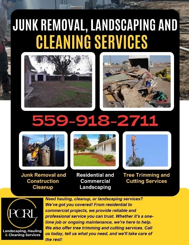 Professional landscaping services in Fresno, CA - PCRL