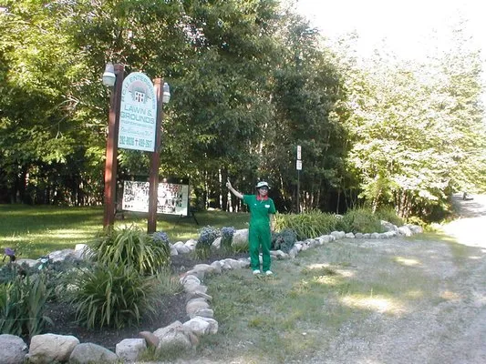 Pcu Enterprises Lawn Maintenance Logo