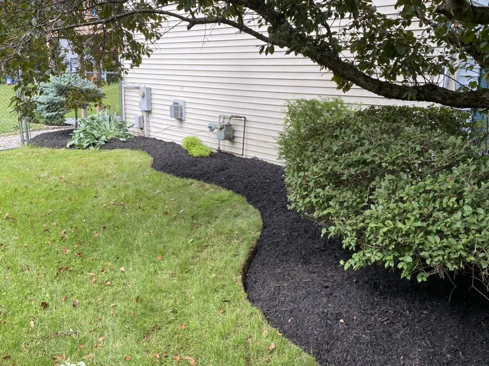 Custom yard cleanup service with custom design across Ballston Lake, NY - PD&J Landscaping