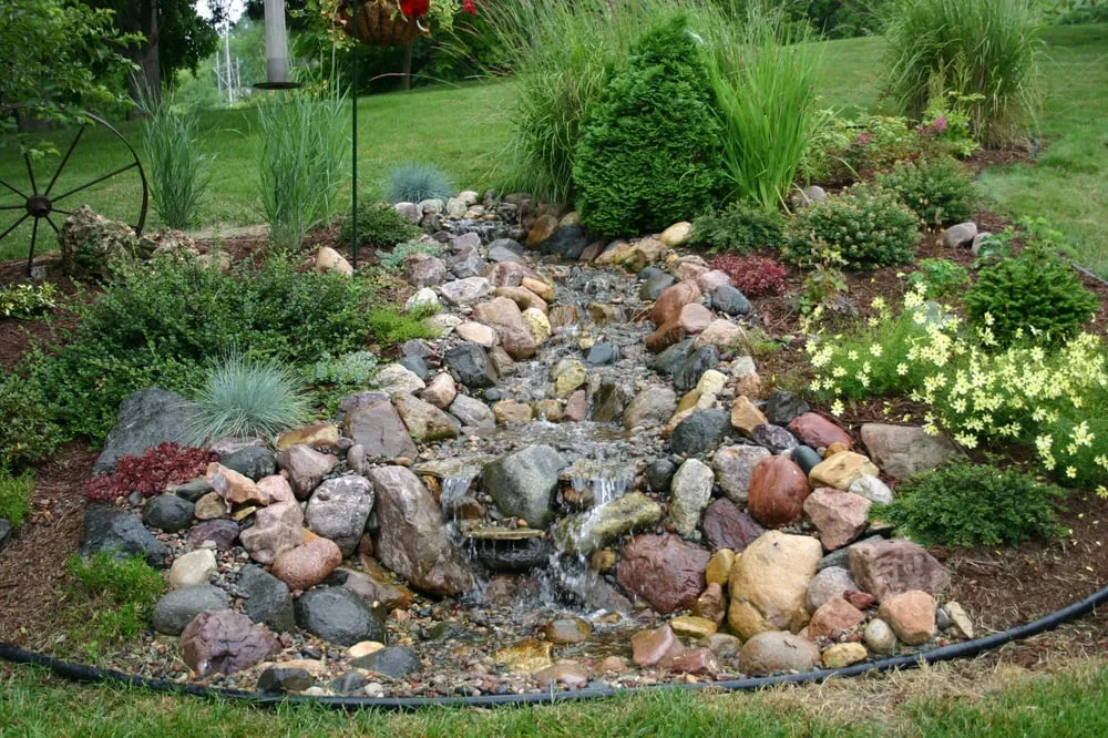 Affordable landscape installation experts serving La Crosse, WI - Peaceful Falls