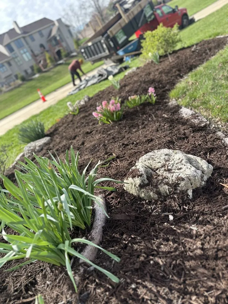 Top-rated landscape installation in O Fallon, MO by Peach Landscaping