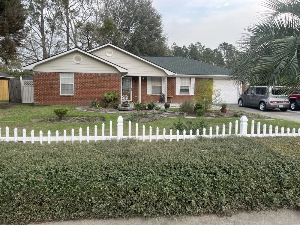 Affordable landscape installation in Lilburn, GA by Peach Scapers Landscaping and Urban Gardening